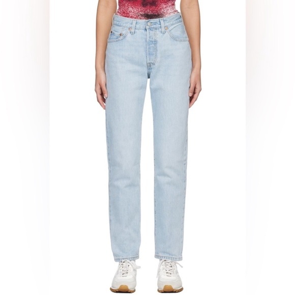 Levi's Denim - NWT LEVI'S Blue 501 ‘81 Jeans Linear Motion size 25x31